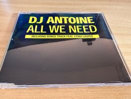 DJ Antoine – All We Need - Maxi CD