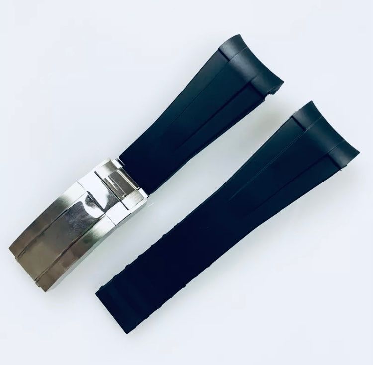 Oyster flex style rubber Uhrenband 20  mm 1