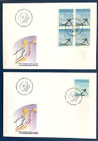 2002 FDC Ski Weltmeisterschaft St.Moritz Viererblock+ Einzel