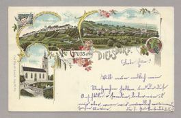 DIELSDORF, LITO, SEHR SELTEN, 0 1899