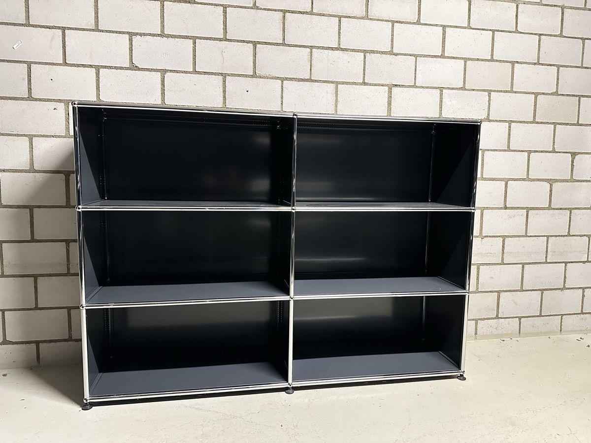 Scaffali: USM Sideboard Anthrazit 2x3 Lieferung&Umbau möglich – Usato da Grenchen venduto da Design-Outlet 5