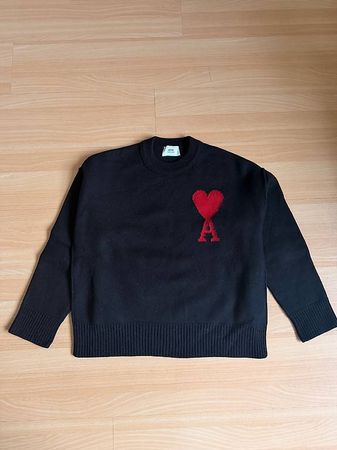 Ami Paris Pullover  Schwarz, Grösse L