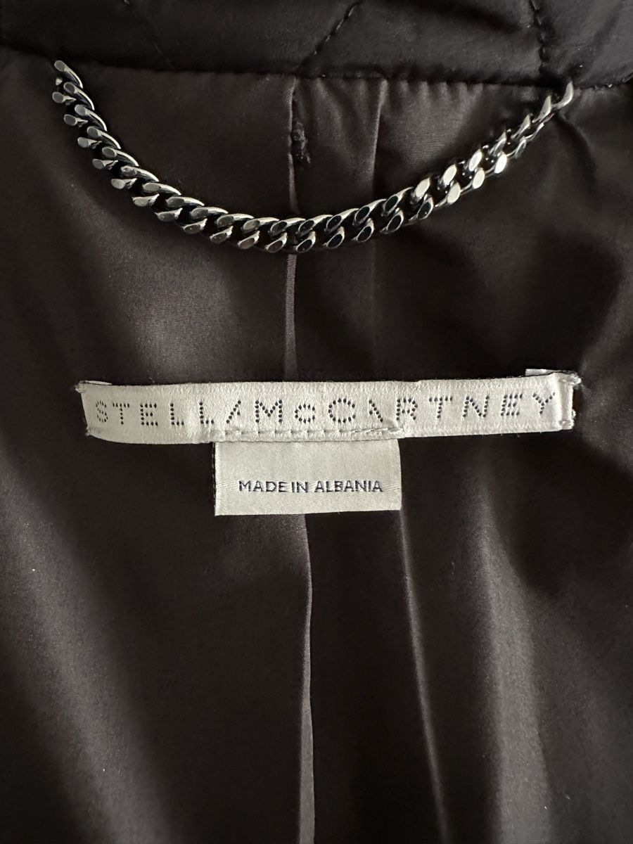 Stella McCartney Cappotti: Stella McCartney Mantel aus gestepptem Shell – Nuovo e nell'imballaggio originale da Bern venduto da schnupka 6