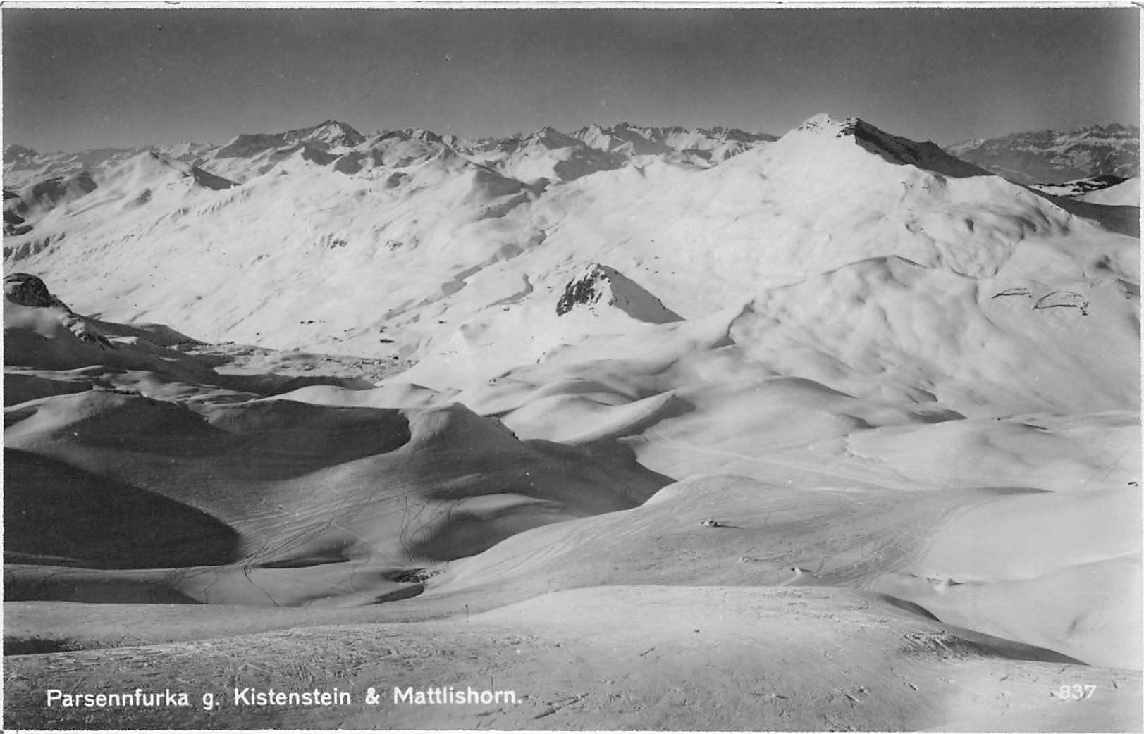 Cartoline postali: Parsennfurka, Kistenstein, Bromsilber – Usato da Ottikon b.Kemptth. venduto da Neptun1974
