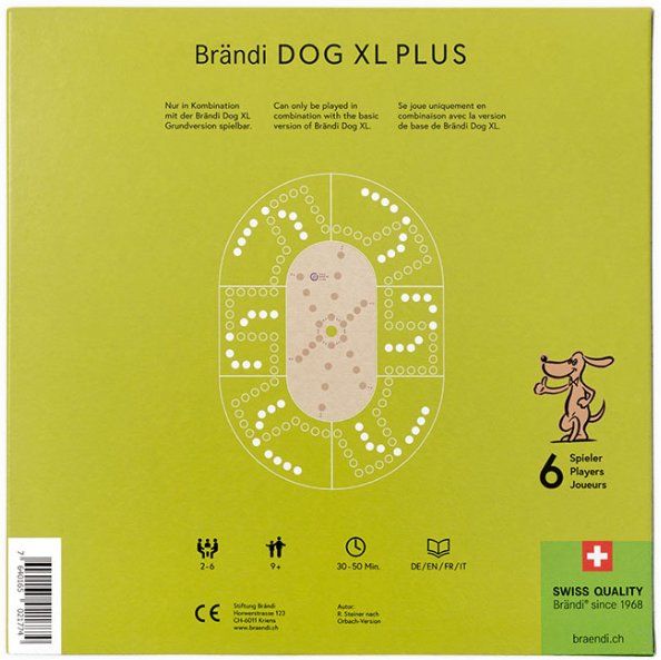 Brändi Giochi: Brändi-Dog XL Plus - 6 Spieler – Nuovo e nell'imballaggio originale da Beckenried venduto da Flint0 1
