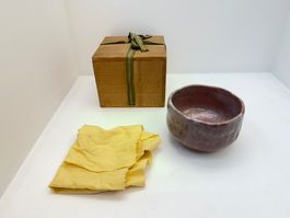 Teeschale Japan Chawan Keramik-  20. Jh. „Raku"