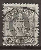 CH089b - Helvetia debout 89b vollstempel