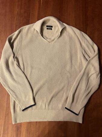Massimo Dutti Strickpullover Beige  Gr. M