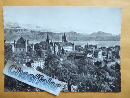 1960 Lausanne, Vue générale et les Alpes