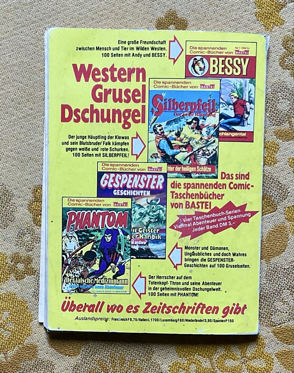 BD: Phantom Taschenbuch Nr 13 von 1982 ? – D'occasion à Endingen par nathan05 9