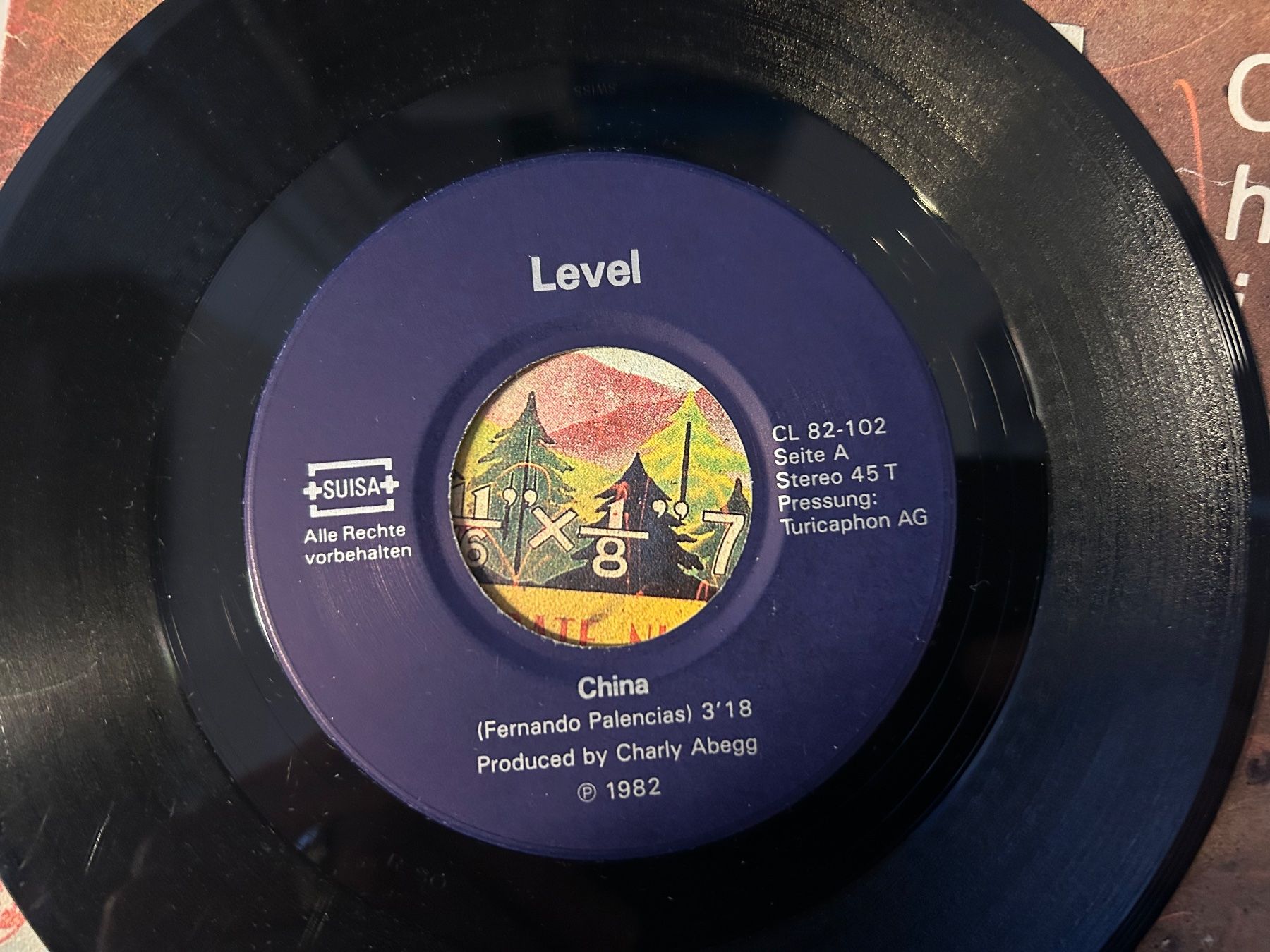 Dischi in vinile: Level - China Move On - Seltene Schweizer Vinyl Single! – Usato da Aesch BL venduto da BlueMusicRecords 2