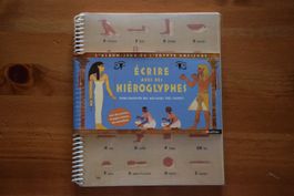 Album-jeux Livre: Ecrire avec des Hiéroglyphes