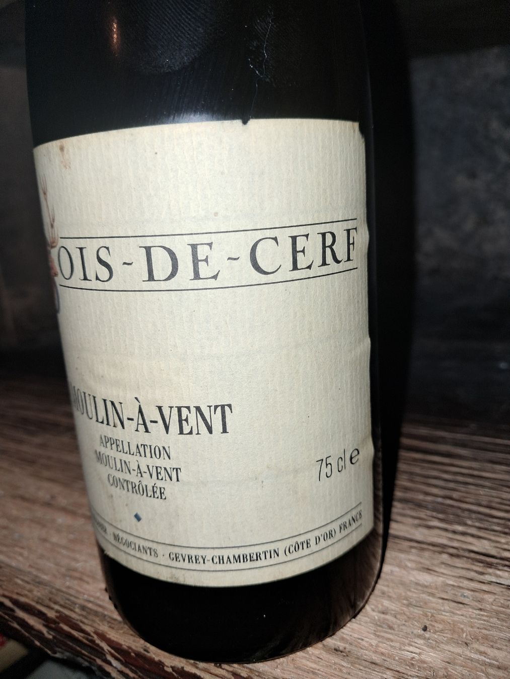Vino: Moulin-à-Vent les bois de cerf 1993 – Nuovo e nell'imballaggio originale da Le locle venduto da juliensaran 3