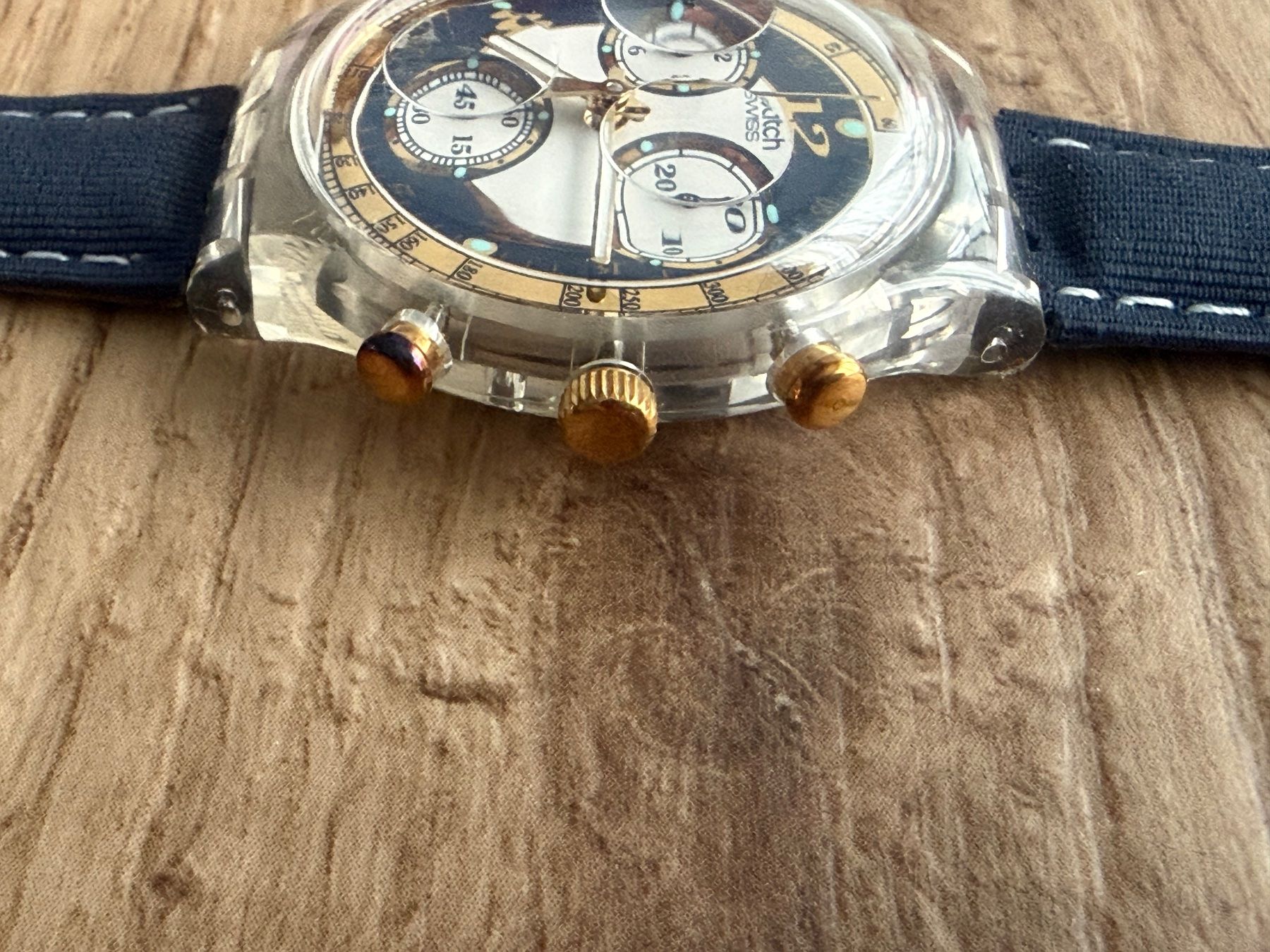Swatch Orologi: Swatch Chrono Blue Horizon – Nuovo (secondo la descrizione) da Glattbrugg venduto da Schweigmatt 7
