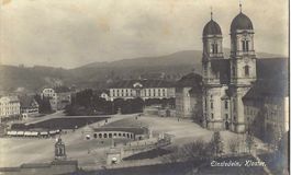 Einsiedeln Kloster, alte Guggenheim-AK