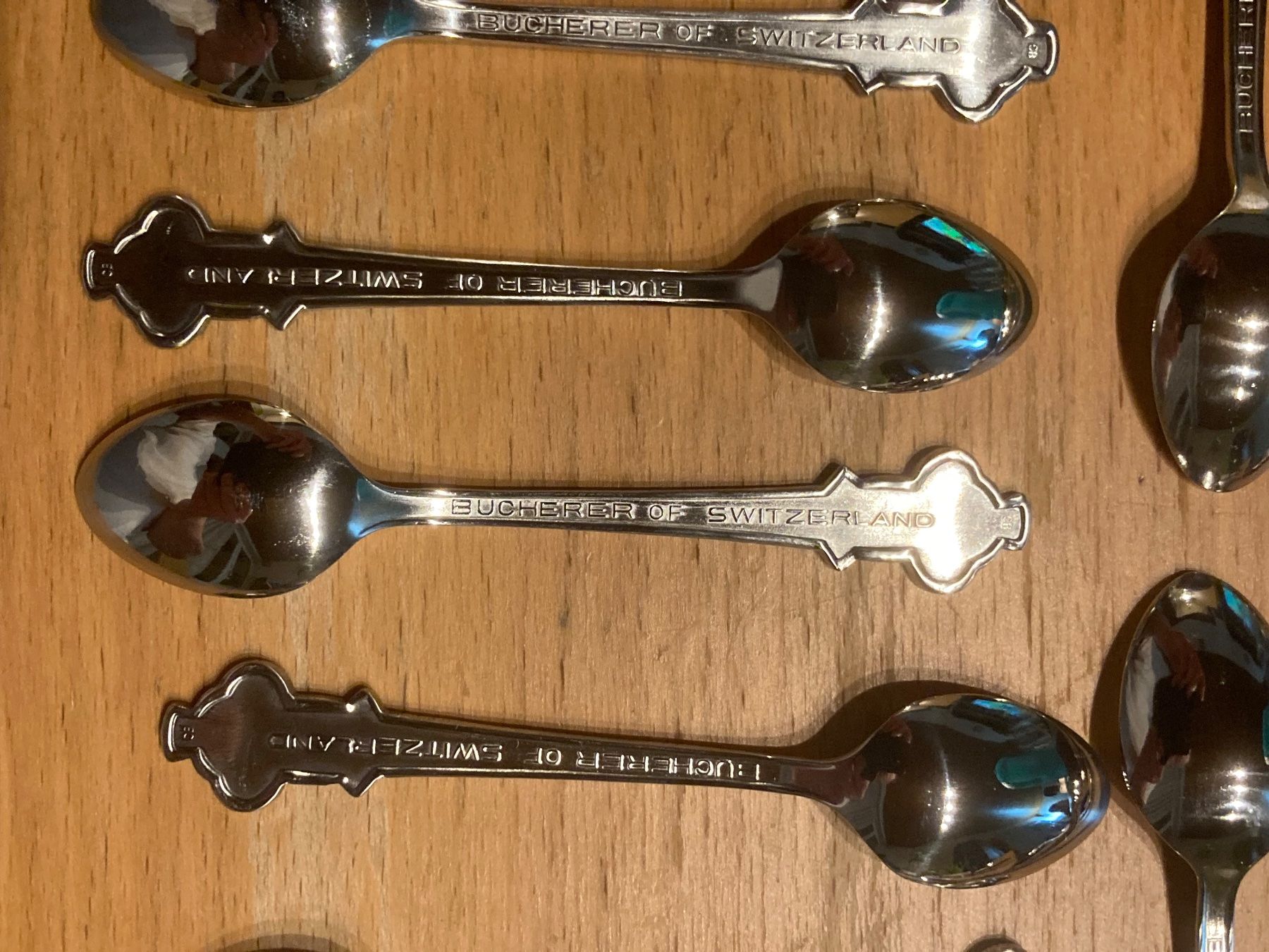 Löffel: 12 Sammlerlöffel Rolex Bucherer mit Löwenfigur – Gebraucht aus Kriens von Meier72 3