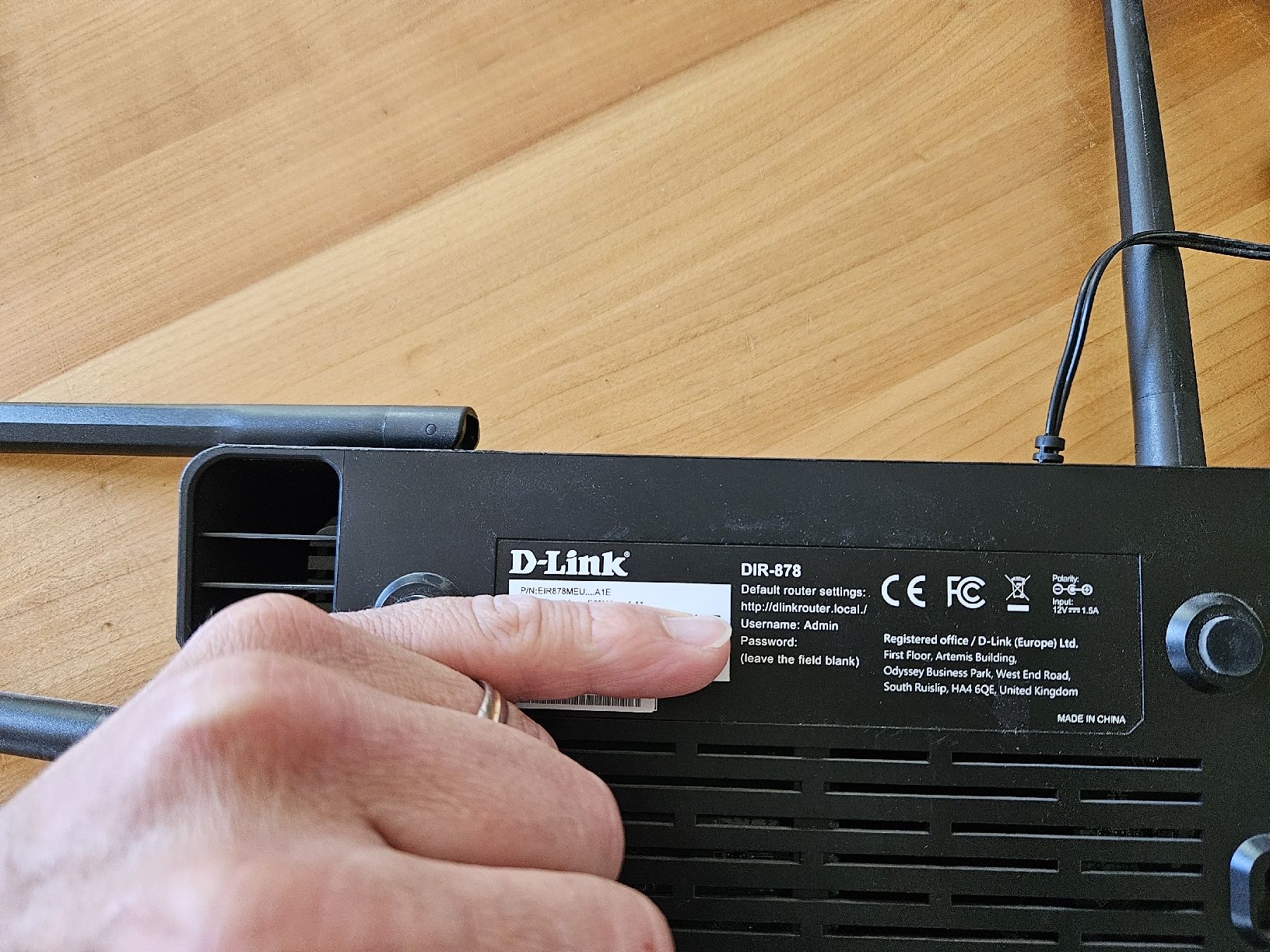 Dlink Modem & Router: D-Link DIR-878 AC1900 WLAN Router  – Usato da Graben venduto da cartier03 2