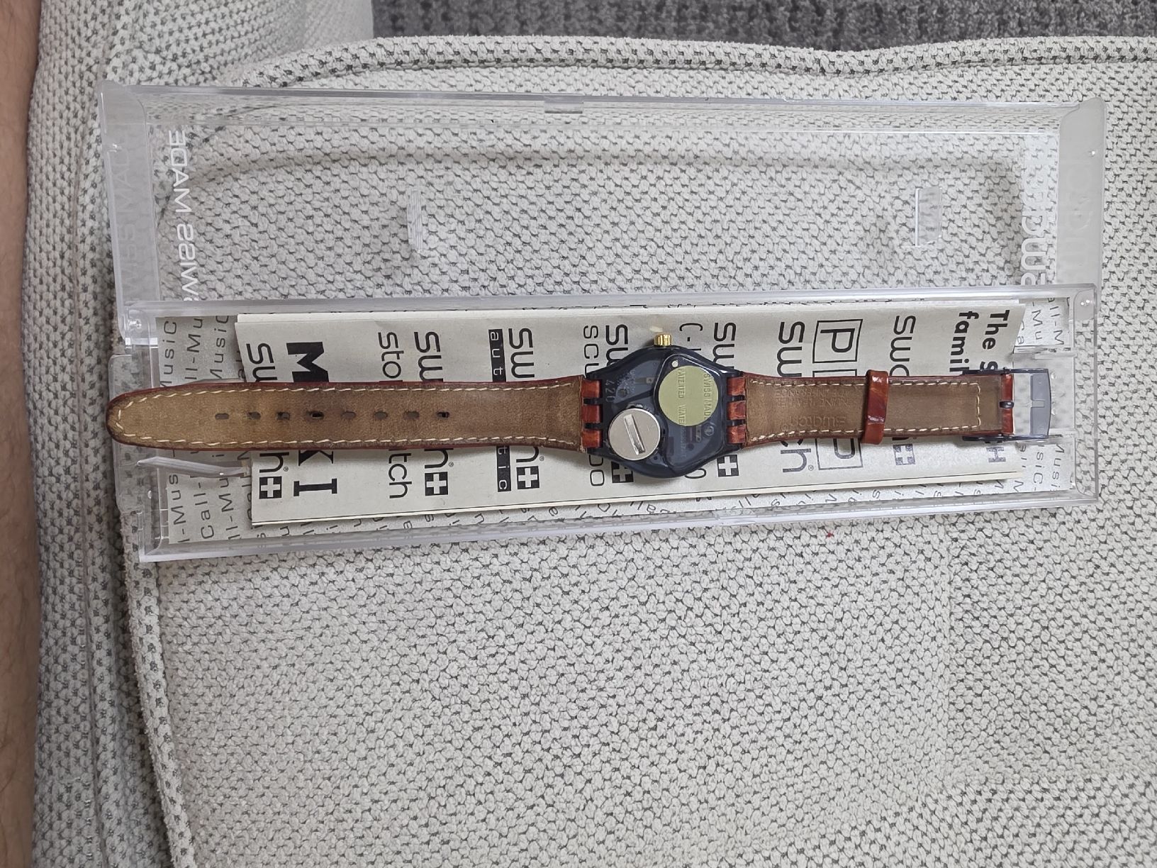 Swatch Orologi: Originale Swatch Musicall von 1994: "Sax" – Usato da Basel venduto da Nora2020 1