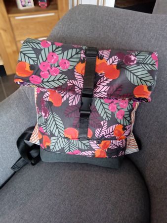 rolltop Rucksack,handarbeit