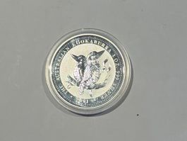 (2953) 1Unze 2001 Kookaburra