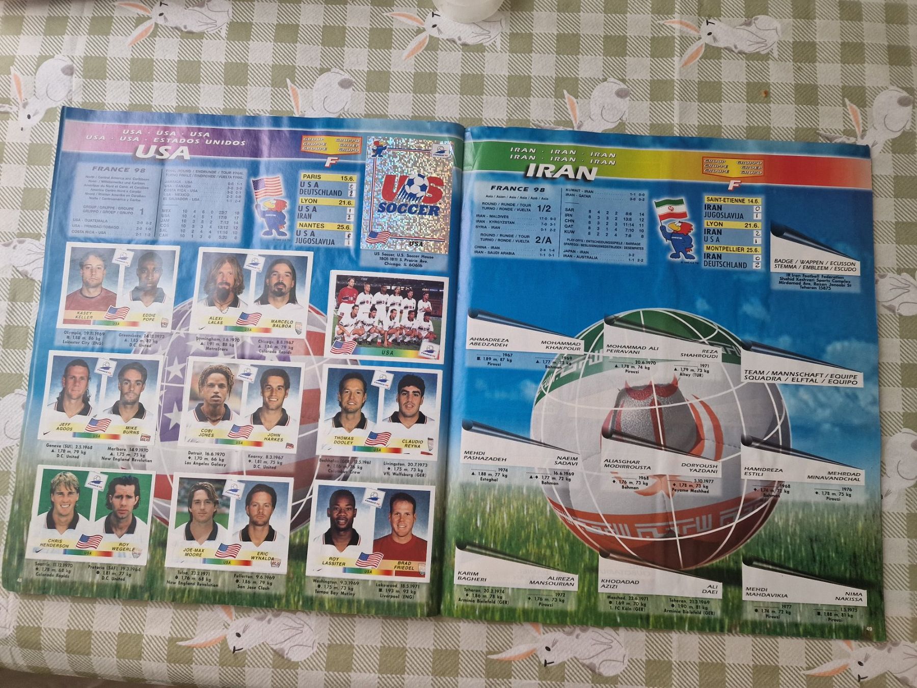 Panini Sammelbilder & Trading cards: Panini WM 98 Album – Gebraucht aus Adliswil von vendor123 7