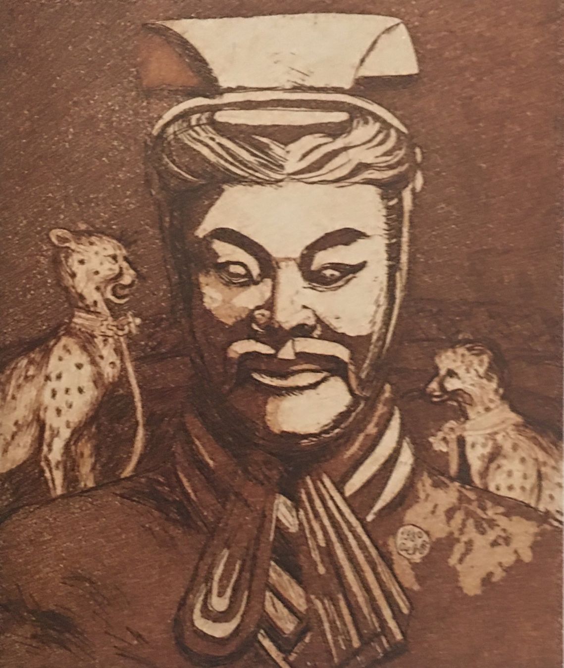 Grafiken & Lithographien: Gunda Oehm     "Portrait"   Lithographie – Gebraucht aus Nennigkofen von juhit 3