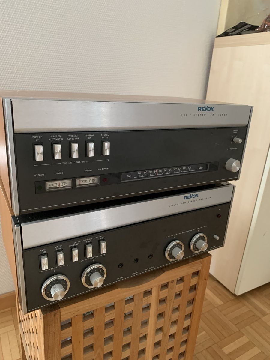 Revox Verstärker: Revox verstärker+Tuner – Gebraucht aus Rorschacherberg von raf_2ll8