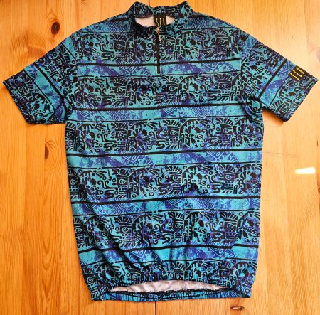 Radtrikot Vintage SEB Gr. XL Velo Fahrrad Trikot retro