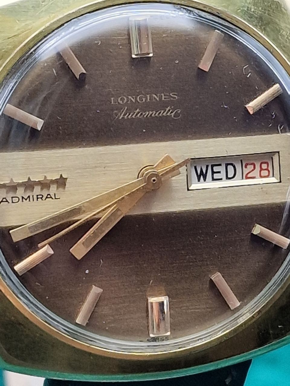 Longines Orologi: LONGINES ADMIRAL, cal. 508, Day Date, Automatic, Herrenuhr – Usato da Bassersdorf venduto da antik_leo 1