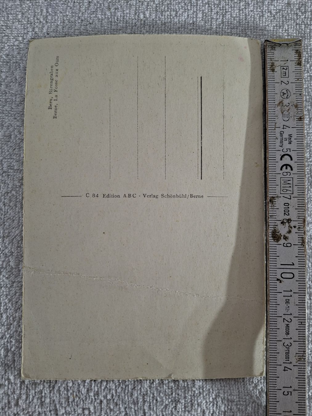 Cartoline postali: Ansichtskarte Bärengraben Bern – Usato da Grindelwald venduto da carro5 1