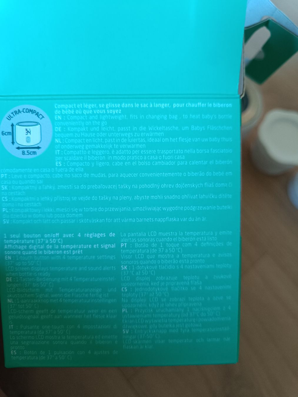 Pasti del neonato: Scaldabiberon Bebeconfort digitale portatile  – Usato da Dino venduto da bin_2zfr 3