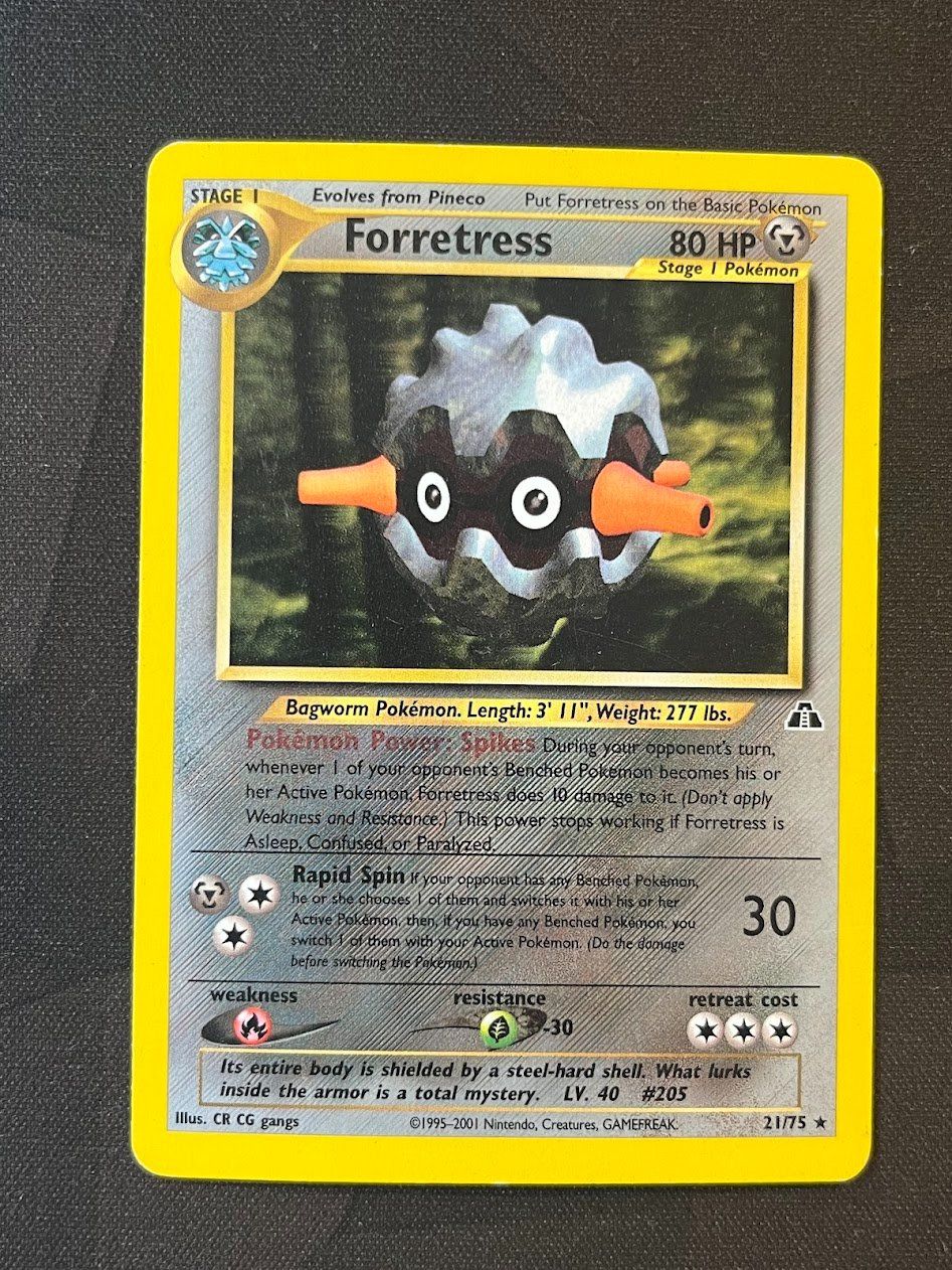 Pokémon Carte collezionabili: Pokemon -  21/75 Forretress neo Discovery – Usato da schaan venduto da Schokoloco