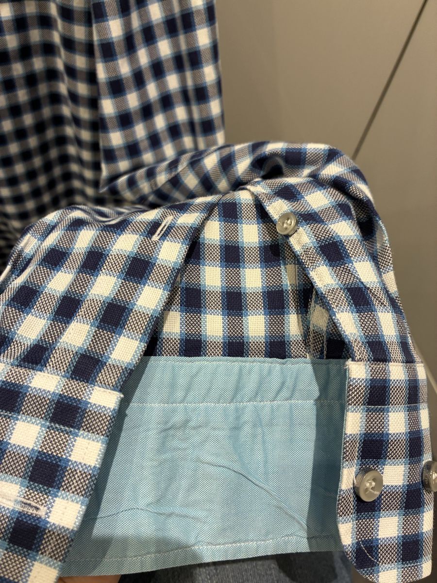 Paul & Shark Camicie: Blue and white checkered shirt – Usato da Rüschlikon venduto da ant_5v7g 3