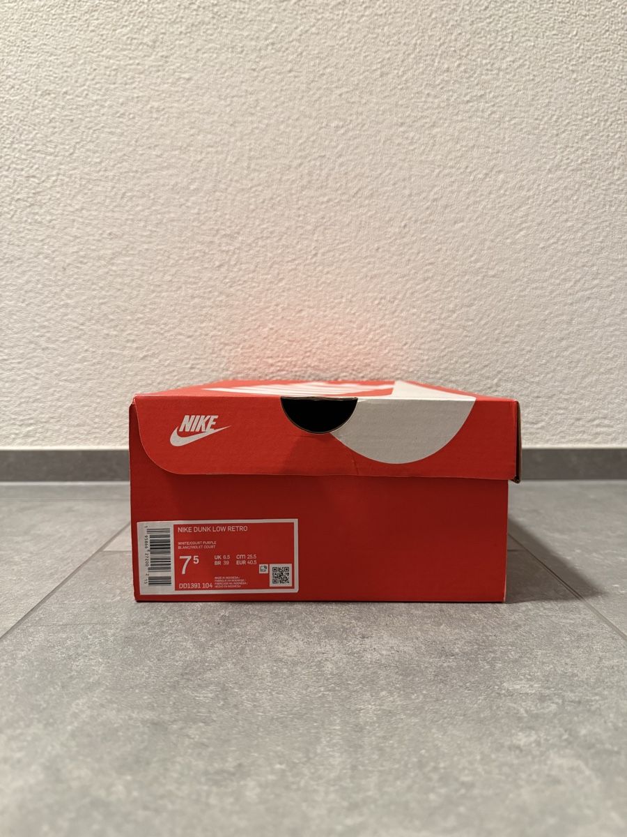 Nike Scarpe da uomo: Nike Dunk Low Retro White/Purple, Gr. 40.5 – Nuovo (secondo la descrizione) da Sarmenstorf venduto da Ravengod99 3