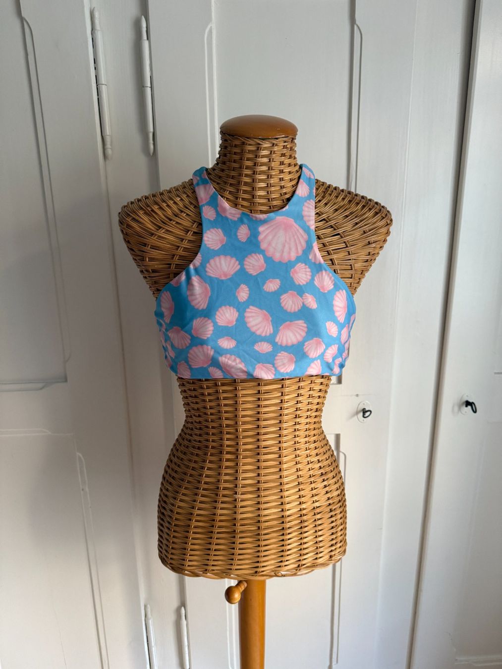 Badekleider & Bikinis: Bikini hellblau-rosa mit Muscheln L – Gebraucht aus Zürich von Diazaio 1