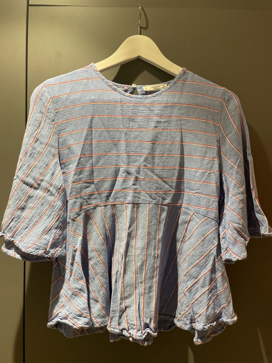 Mango Camicette: Blaue Bluse von Mango, Gr. S – Nuovo (secondo la descrizione) da Arbon venduto da llaauraa