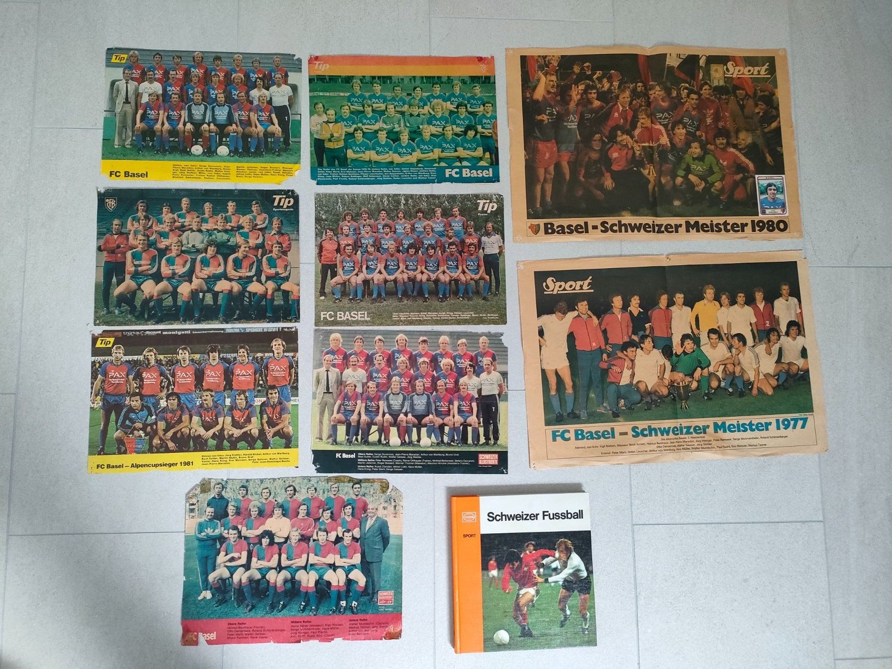 Libri: FC Basel Poster und ein Buch – Usato da Aarburg venduto da Frys