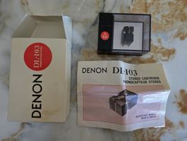 Denon DL-103 MC Tonabnehmer – Full Set mit Messblatt (8040)