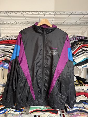 90’s Vintage Adidas Tracktop Olympic Size 180 fit L