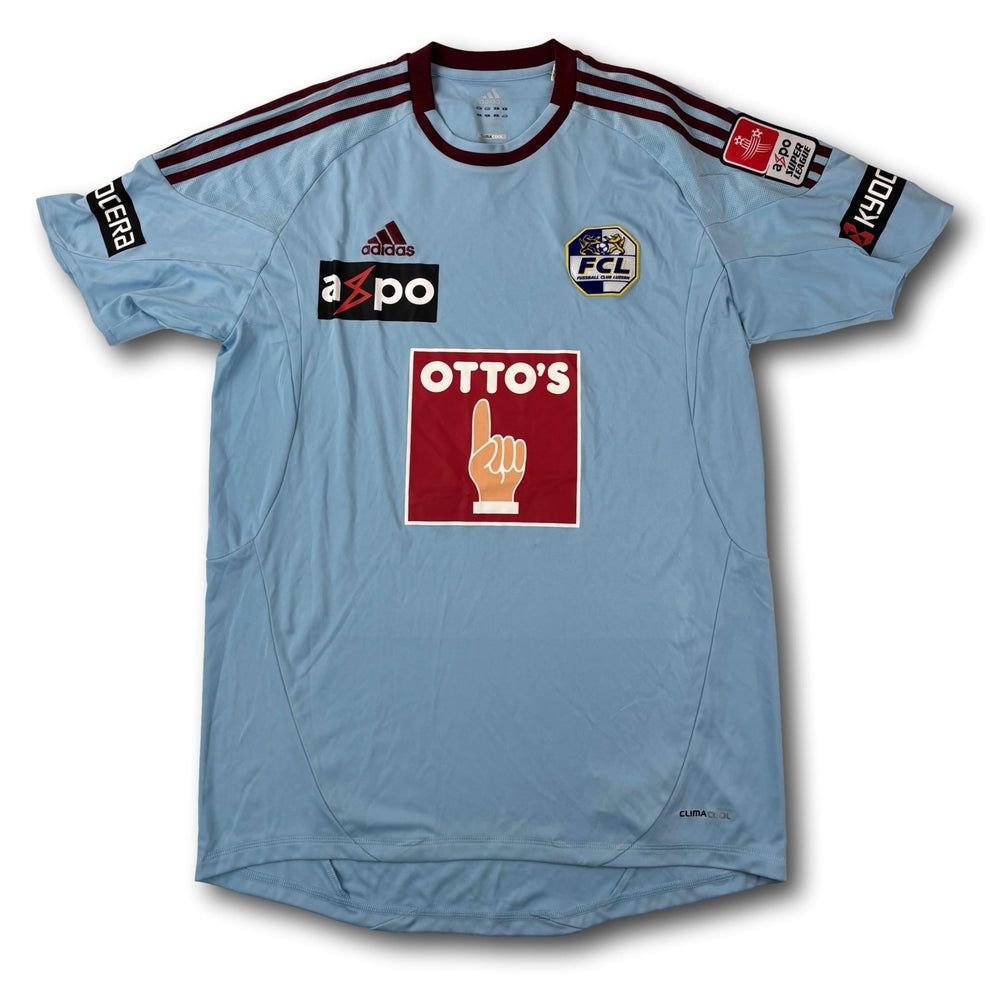 Canottiere & Pantaloni: FC Luzern - Heim - L – Usato da Bolligen venduto da ToTheJerseyEquipment