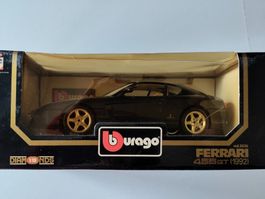Ferrari 456 GT (1992) blau metallic von Bburago 1/18