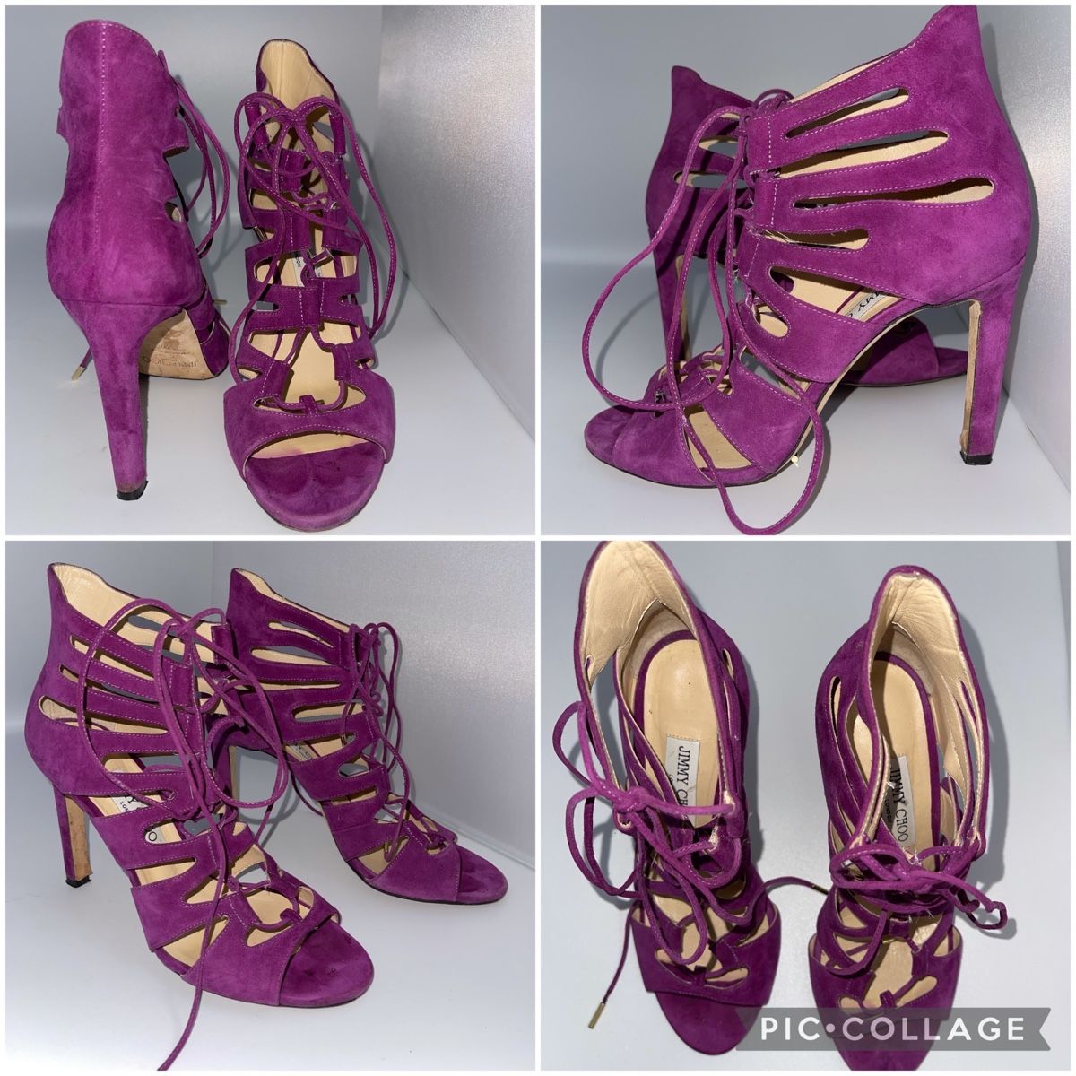 Jimmy Choo Damenschuhe: Jimmy Choo purple high heels size 40 – Gebraucht aus Lugano von cri_djb 1
