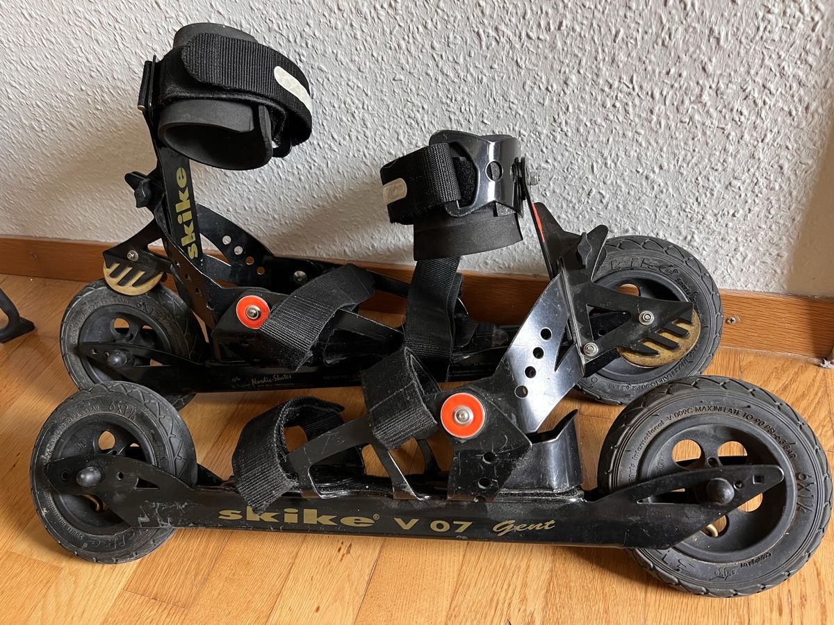 Pattini in linea & Pattini a rotelle: Cross skates skike – Usato da Zürich venduto da Azzurro6