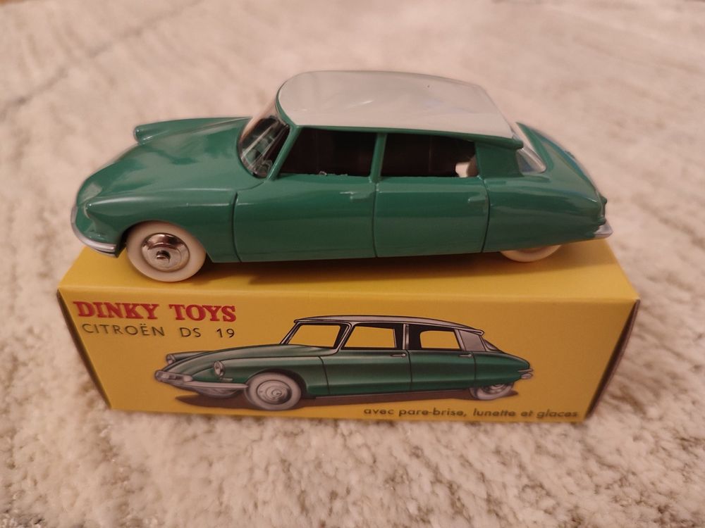 Boîte Vide Dinky Toys 24C - Citroën DS 19, Emballage D'origine
