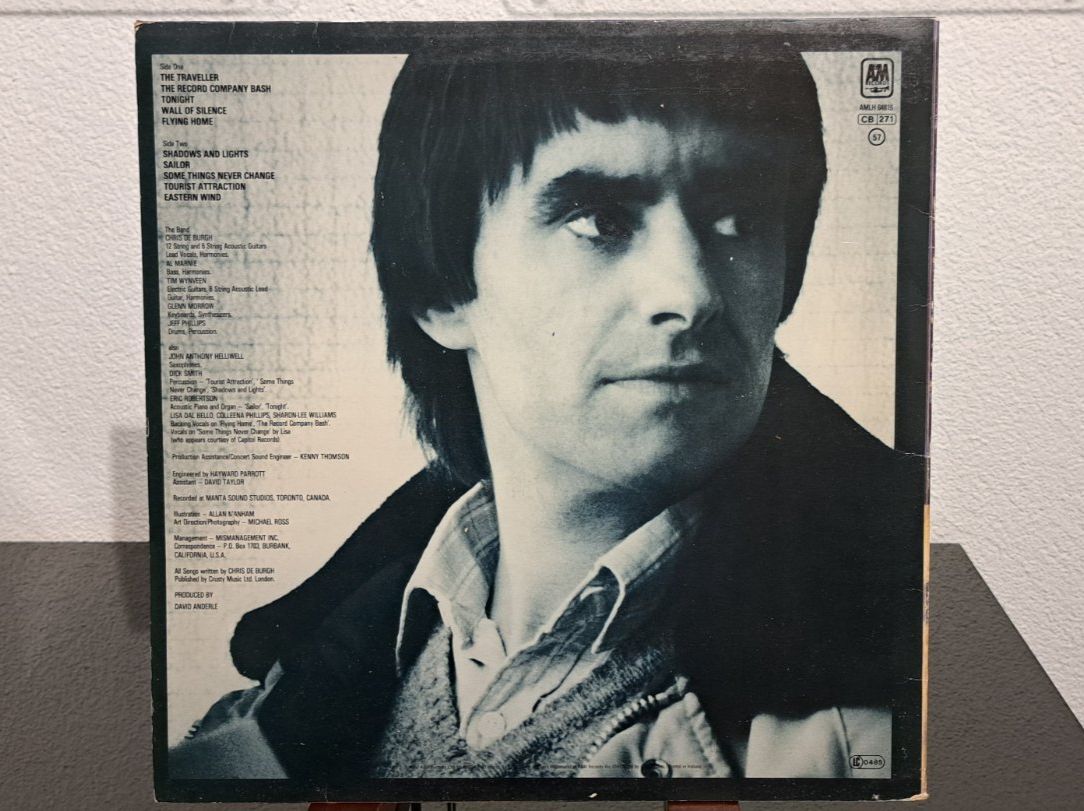 Dischi in vinile: Chris de Burgh eastern wind LP VG/VG- – Usato da Günsberg venduto da Fleder4 1