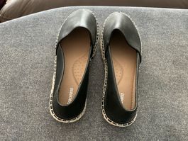 Schicke schwarze Espadrilles von Graceland, Grösse 41 NEU
