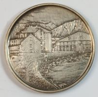 Silbermedaille Gotthardhospiz 11.08.1972 ab 1 Fr. !!!