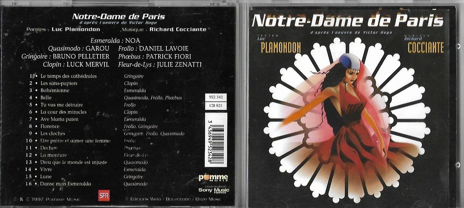 CD: noter dame de paris victor hugo – Usato da Bionnens venduto da Meg011