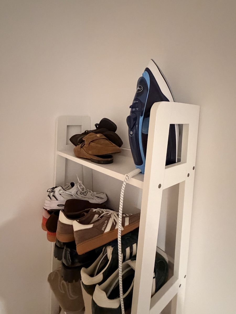 Scaffali: Schuhregal weiss 5 Ablageflächen  – Usato da Bühler venduto da kammera2002 1