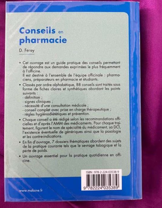 Libri: Livre Conseil En Pharmacie 2018 – Nuovo (secondo la descrizione) da Gland venduto da ms_ 1